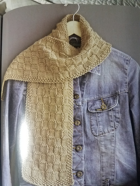 Basket Weave Scarf