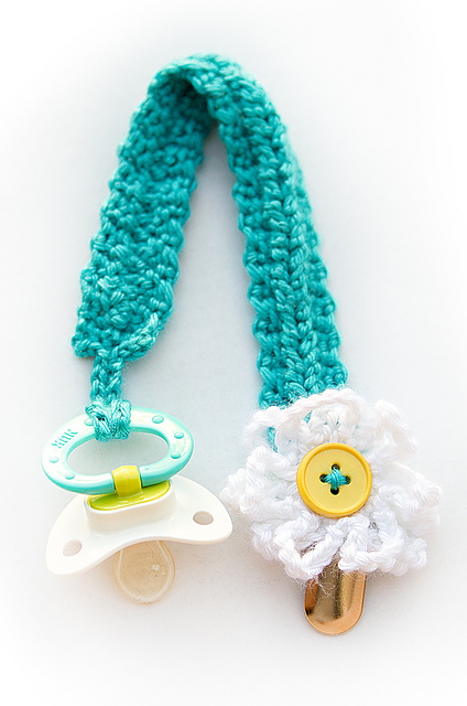 Braided Binkie/Pacifier Clip