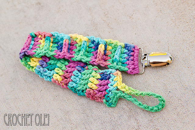 Ladder Binkie/Pacifier Clip