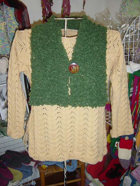 Boucle Tunisian Scarf