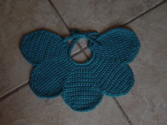 Petals Baby Bib