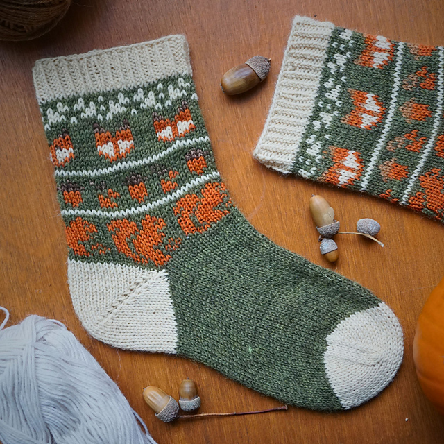 Woodland Friends Socks