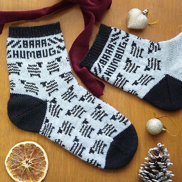 Baa Humbug Socks