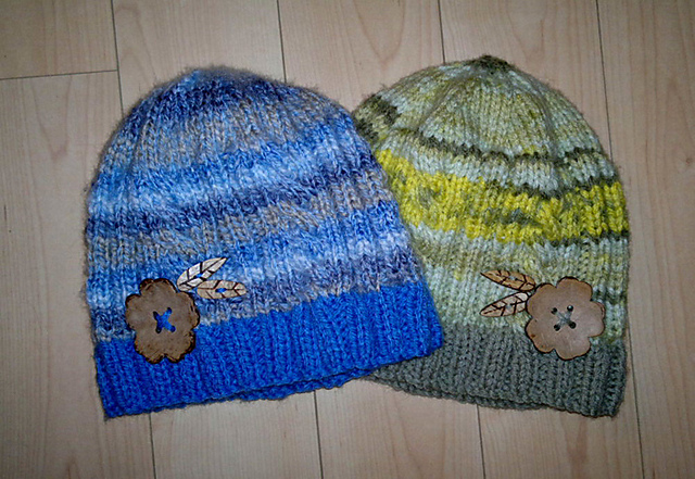 Kat's "Two-Sticks" Easy Cable Hat