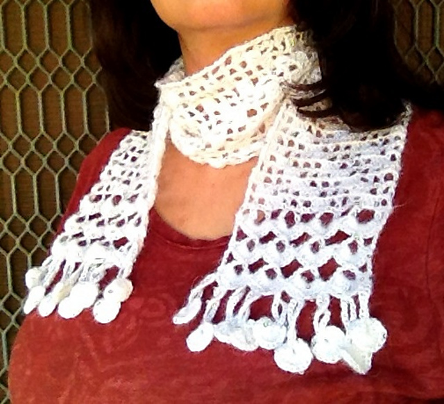 #22 Fringed Scarf