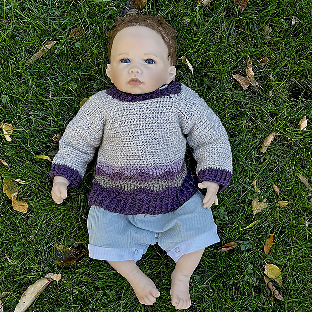 Rolling Hills Baby Sweater