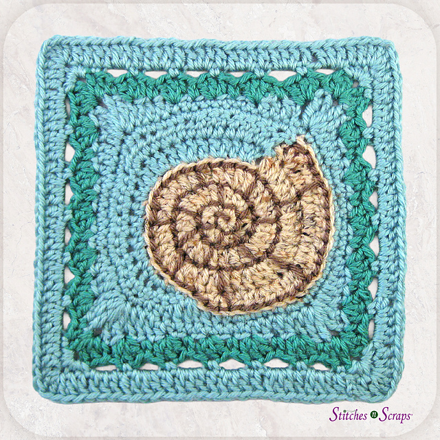 Spiral Seashell Square