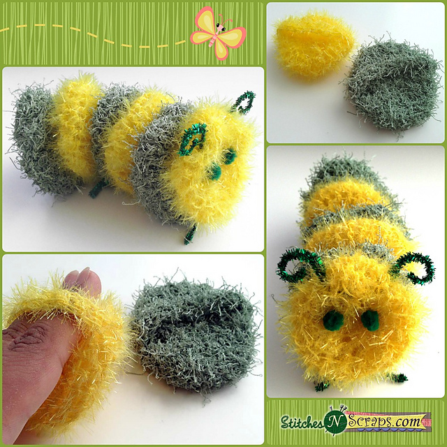 Caterpillar Scrubby Set