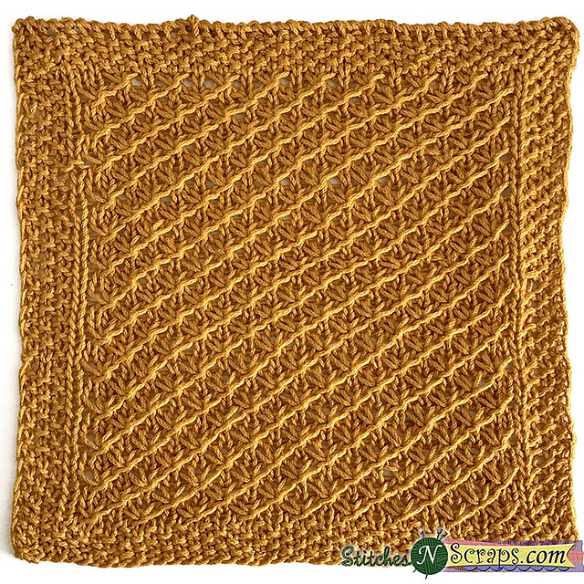 Star Stitch Washcloth