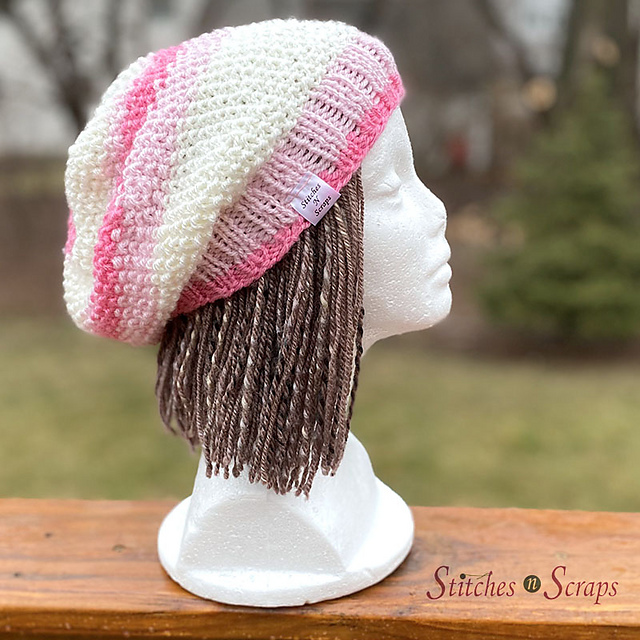 Cotton Candy Stripes Hat