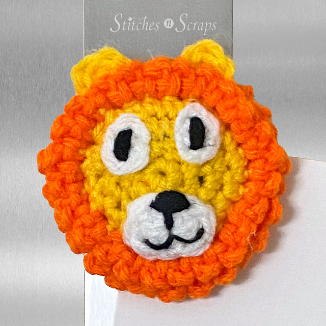 Lion Fridge Magnet