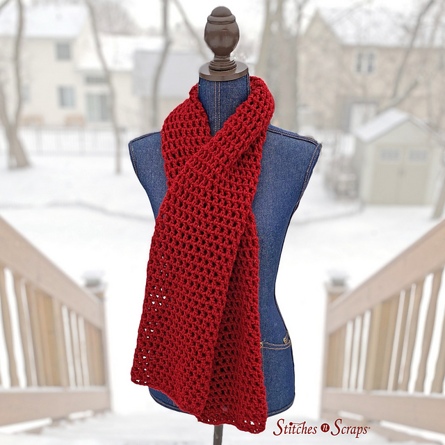 Mesh Tube Scarf
