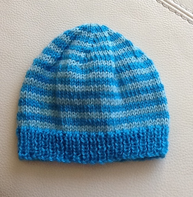 Ravelry: Pretty Simple Baby Beanie Hat pattern by Hayley Foord