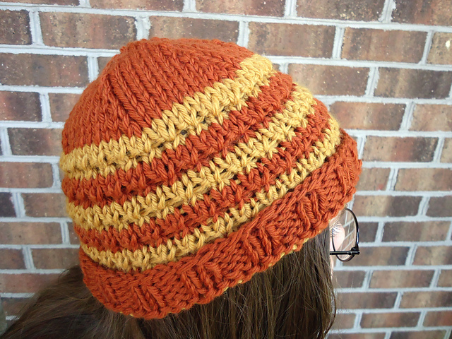 Striped Bunch Beanie