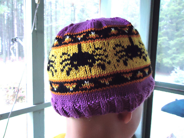 Children's Spidercorn Halloweenie Beanie