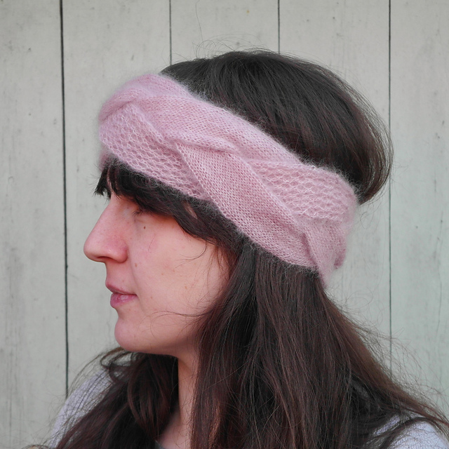 Frosty Rose Headband