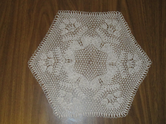 Kornblume in Delta Crochet