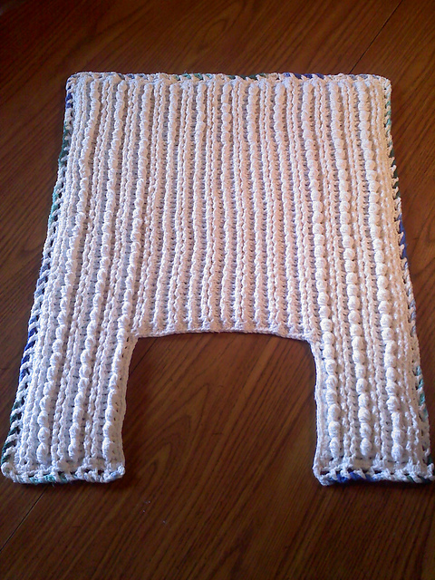 Ocean Waves Contour Rug