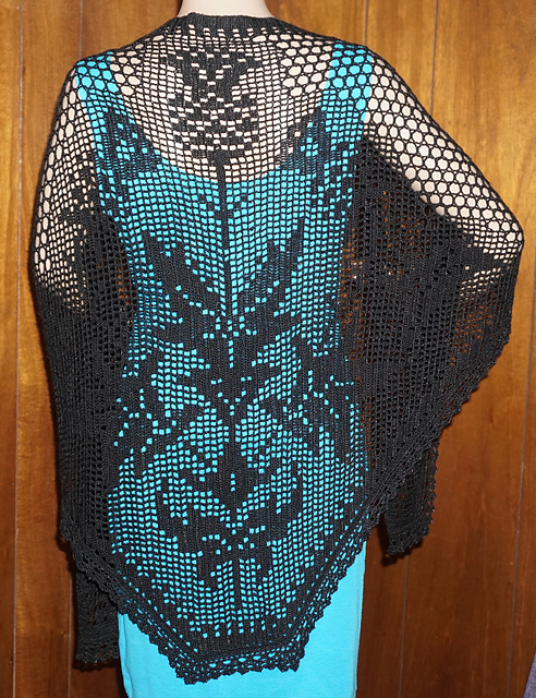 Thorny Thistle Shawl