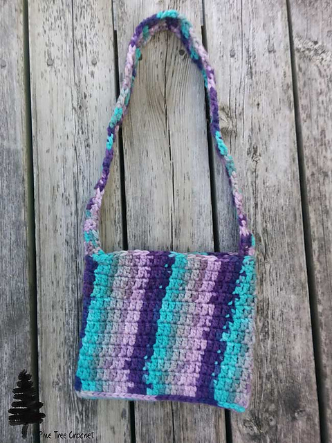 Pink & Purple Purse