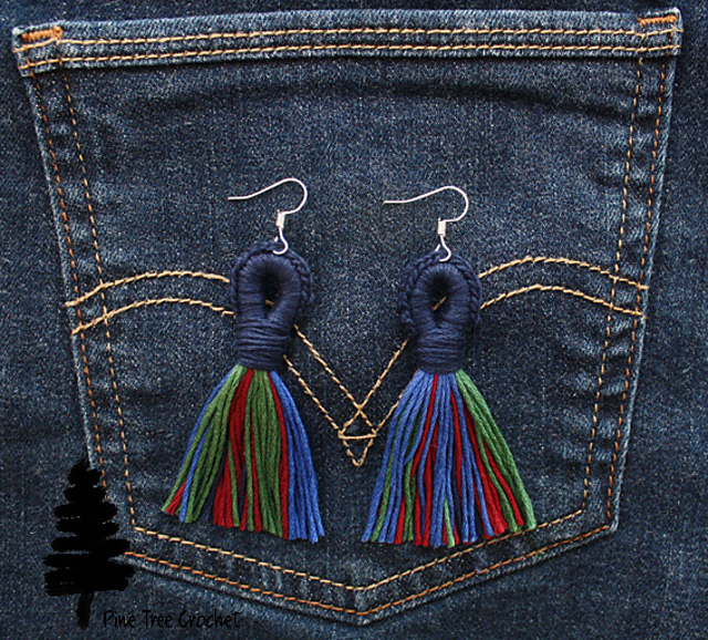 Loop Tassel Earrings