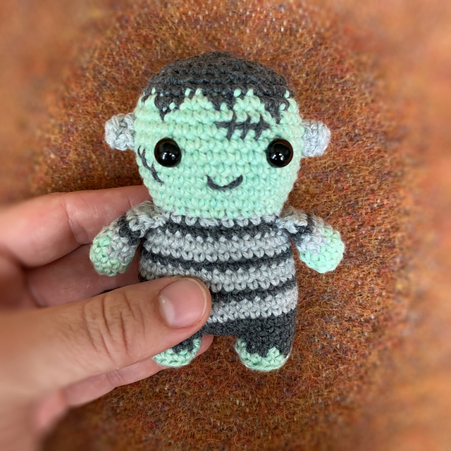 Frankie the Halloween Monster Amigurumi