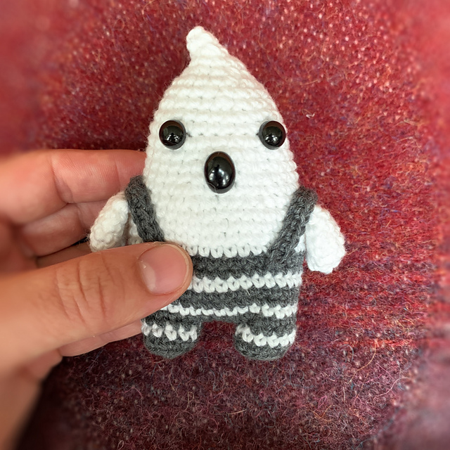 Boo the Ghost Amigurumi