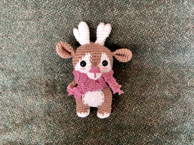 Rudy the Reindeer Amigurumi Crochet