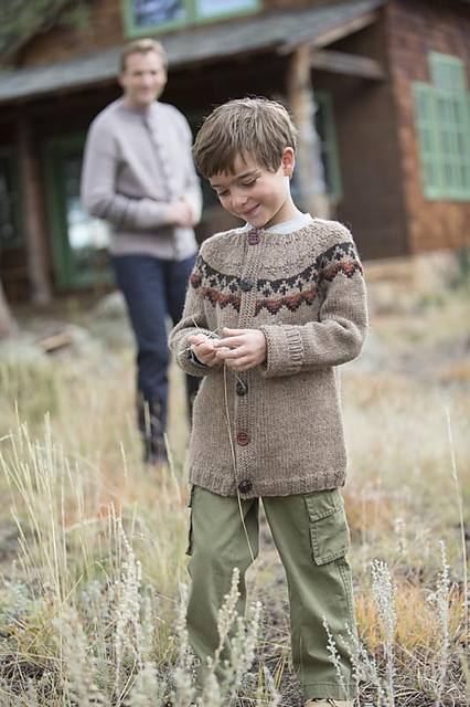 Little One Yoke Cardigan