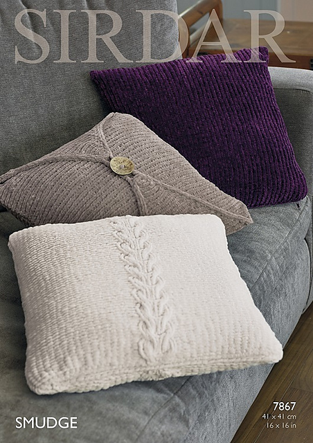 Stocking Stitch Cushion Cover