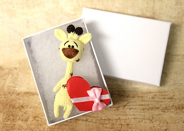 Tiny Amigurumi Giraffe