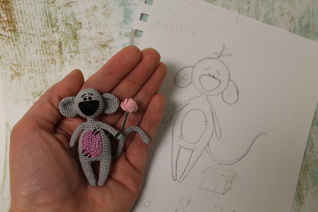 Amigurumi Mouse