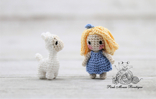 Isla Bluebell and Her Llama
