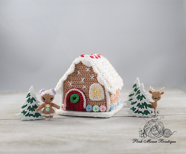 Meg and Her Gingerbread House