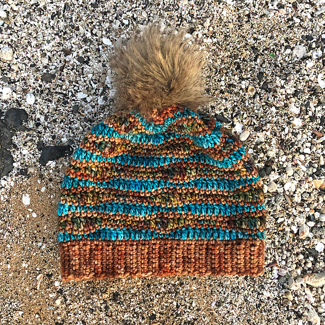 Serene Waves Beanie