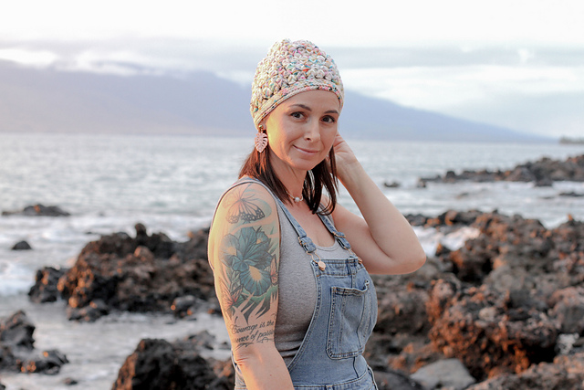 Bursts of Aloha Beanie