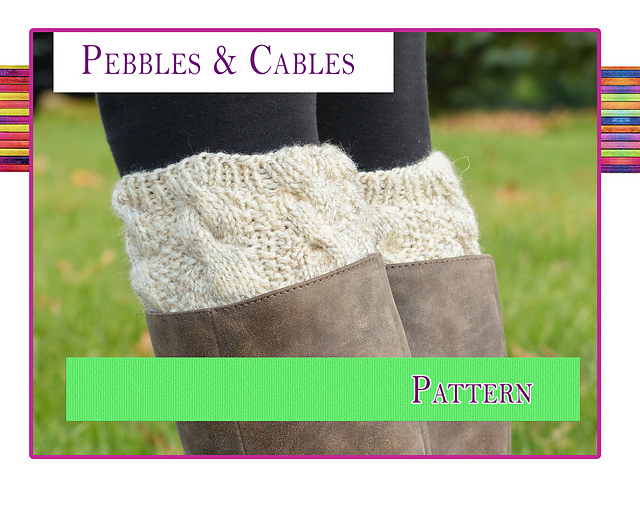 Pebbles & Cables Boot Topper