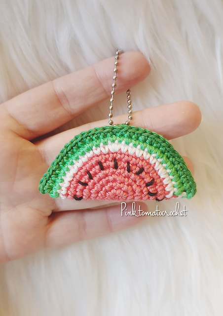 Watermelon keychain