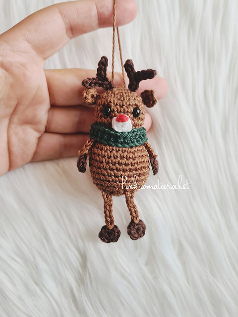 Christmas tree reindeer