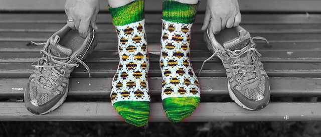 The Bumblebee Socks