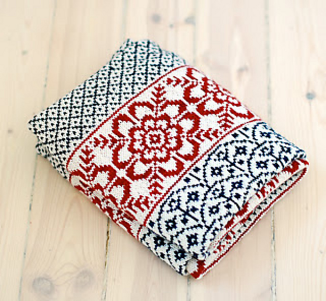 Baby blanket White Winter/Vognteppet Hvit vinter