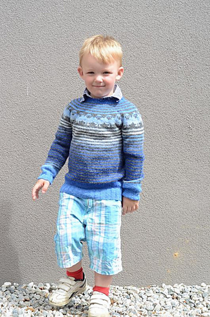 Sinnasaugenseren / Angry Sheep pullover