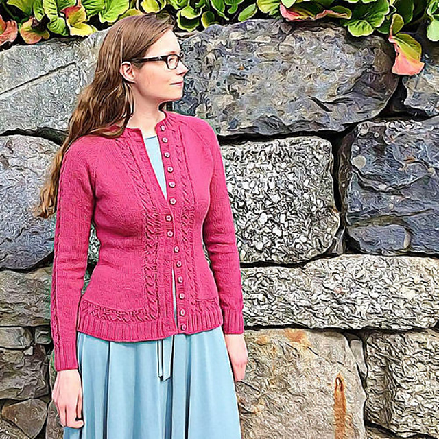 Damejakka Eng og åker / Cardigan Arable