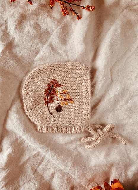 Høstløvkyse // Fall Leaf Bonnet