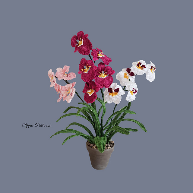 Ravelry: Miltonia - Pansy Orchid pattern by Connie Rockliff