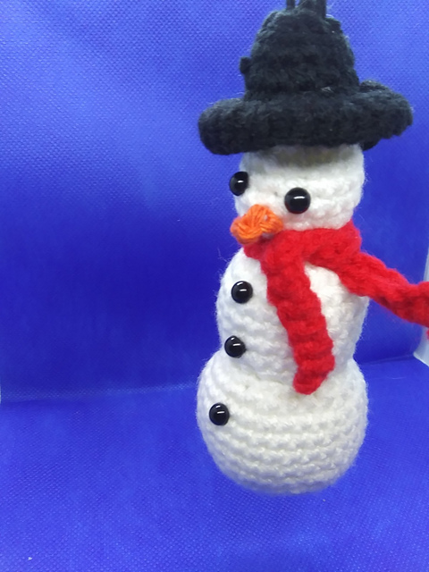 No Snow (sew) Snowman