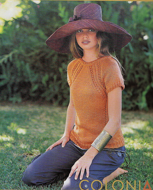 Pull manches courtes #446-T5-379