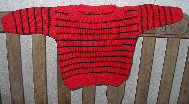 Striped Pullover #82176
