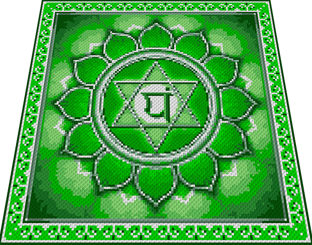 Ravelry: ANAHATA - graphghan pattern by Sandra Guggenberger
