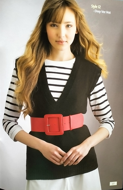12. Deep Vee Vest